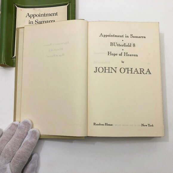 John O'Hara Stories Appointment in Samarra Butterfield 8 Hope of Heaven HBDC - Picture 7 of 14